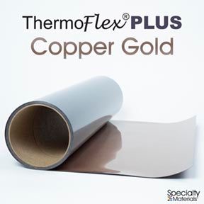 ThermoFlex Plus 20in X 15ft Copper Gold