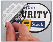 Gerber Security Label 15in X 50yd Silver