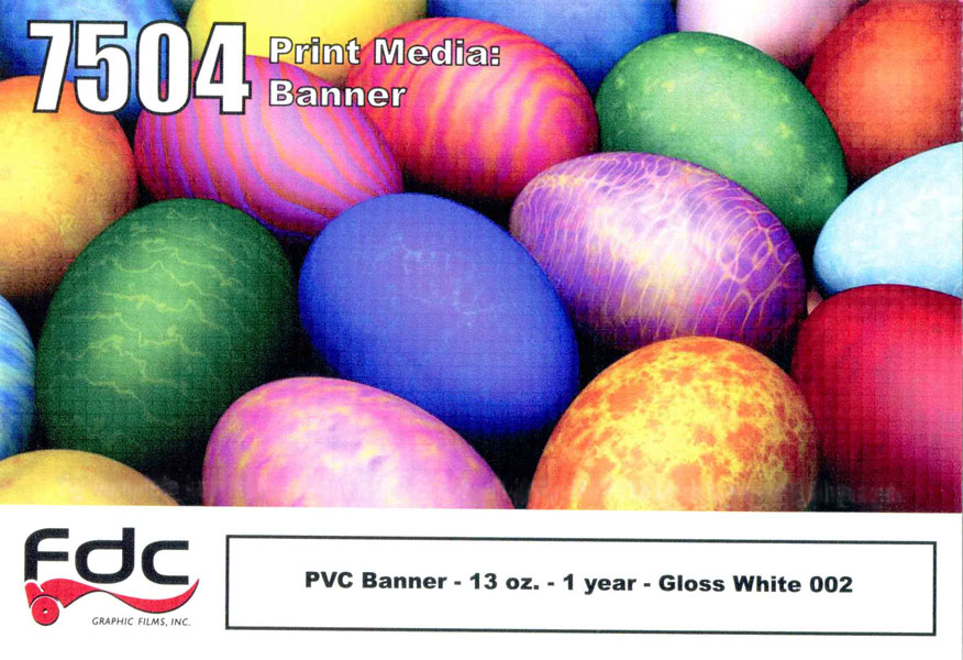 Lumina 7504 PVC Banner 13oz Gloss 63X50yd