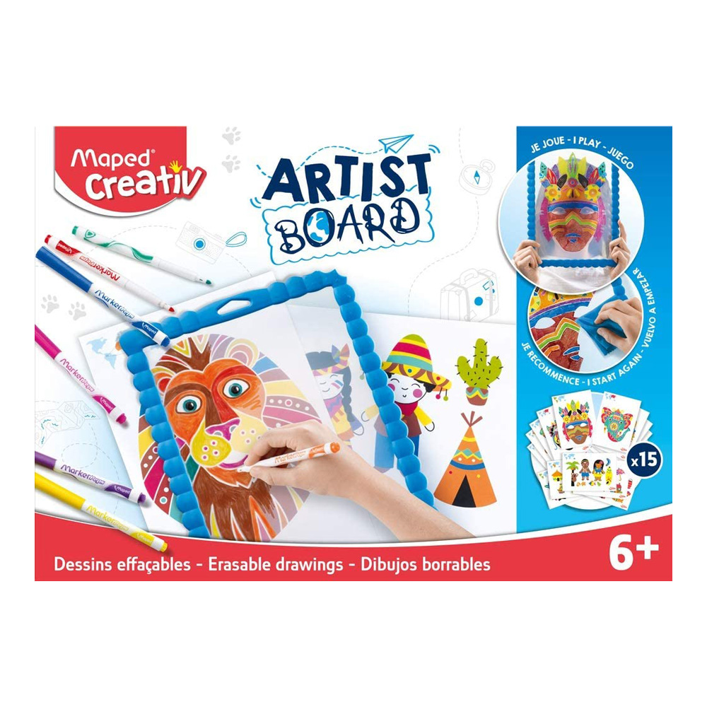 Transparent Dry Erase Art Board