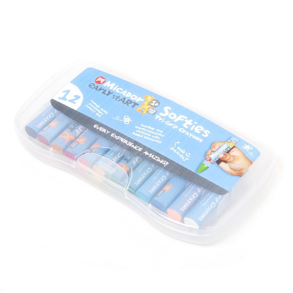 Micador early stART Tri-Grip Crayons Set/12