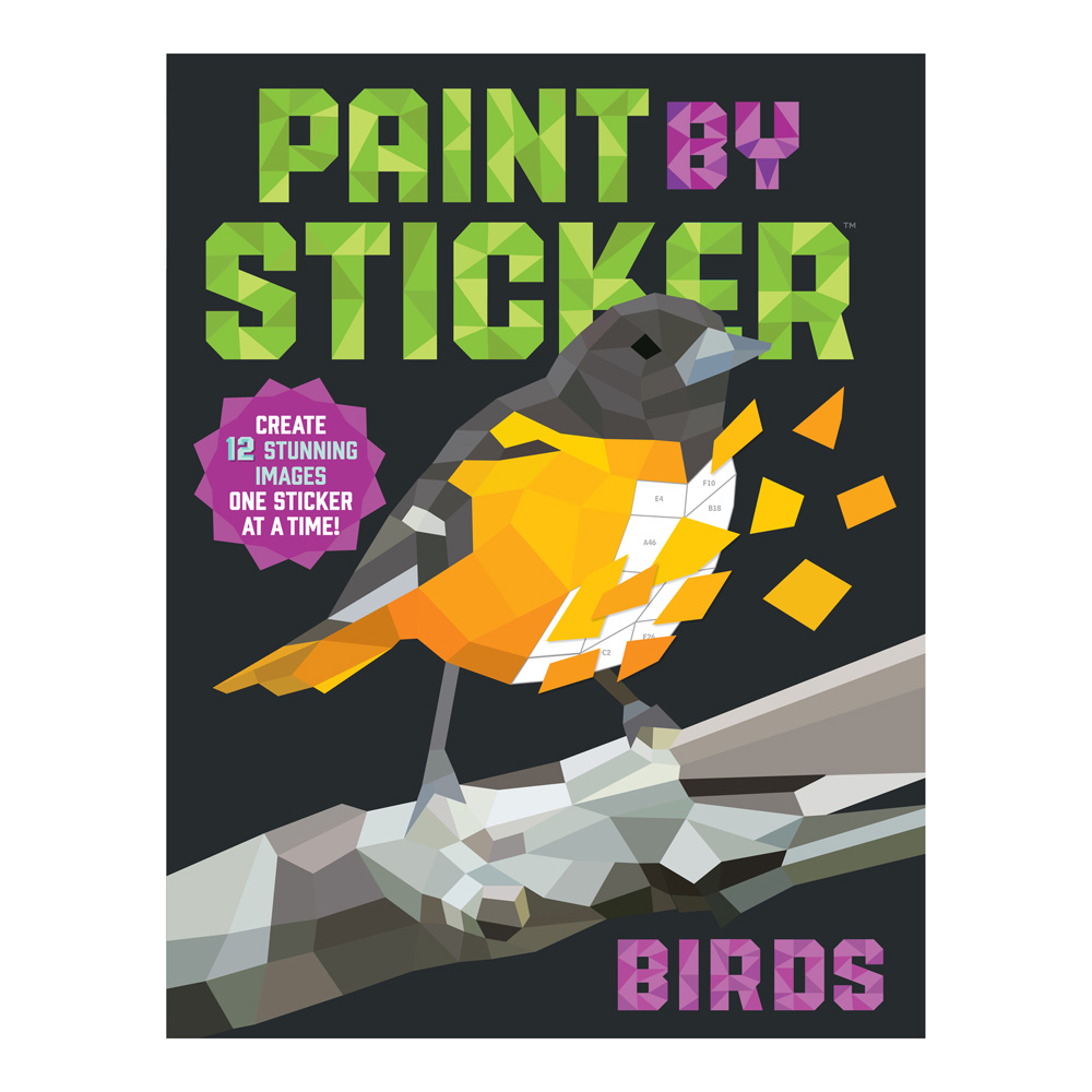 Paint by Sticker Book Birds