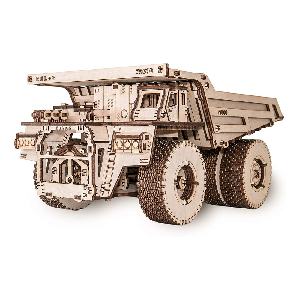 Eco Wood Art 3D Puzzle Belaz Dump Truck