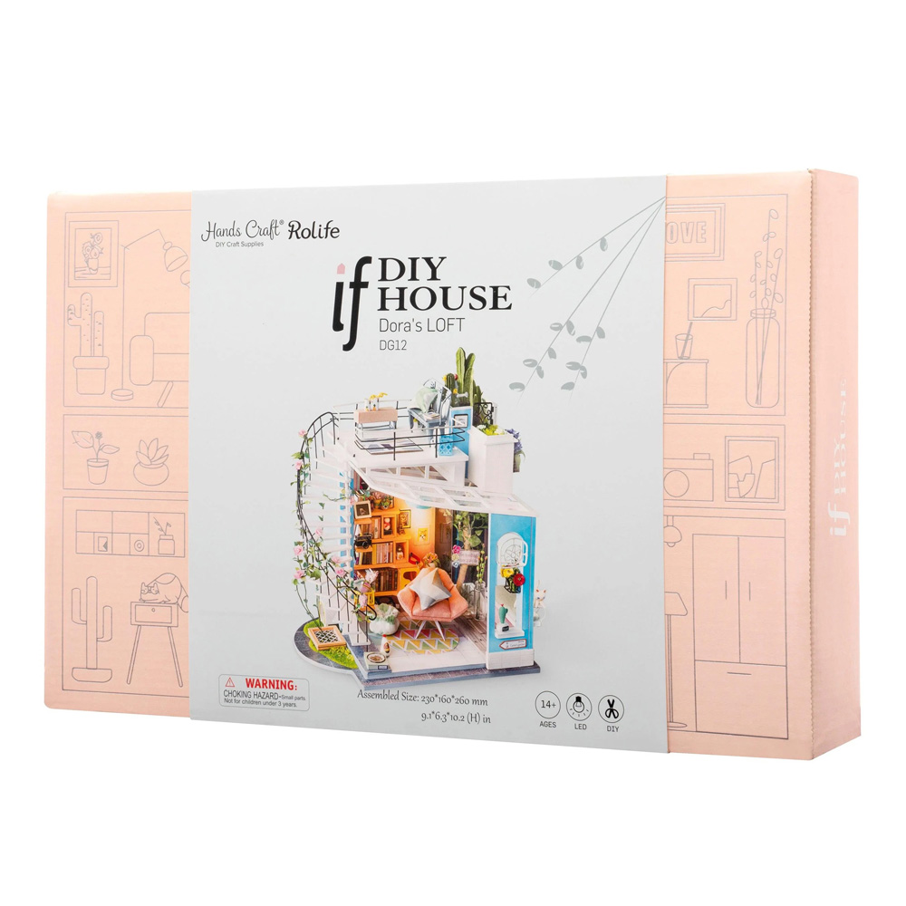 Dora's Loft DIY Miniature House Kit