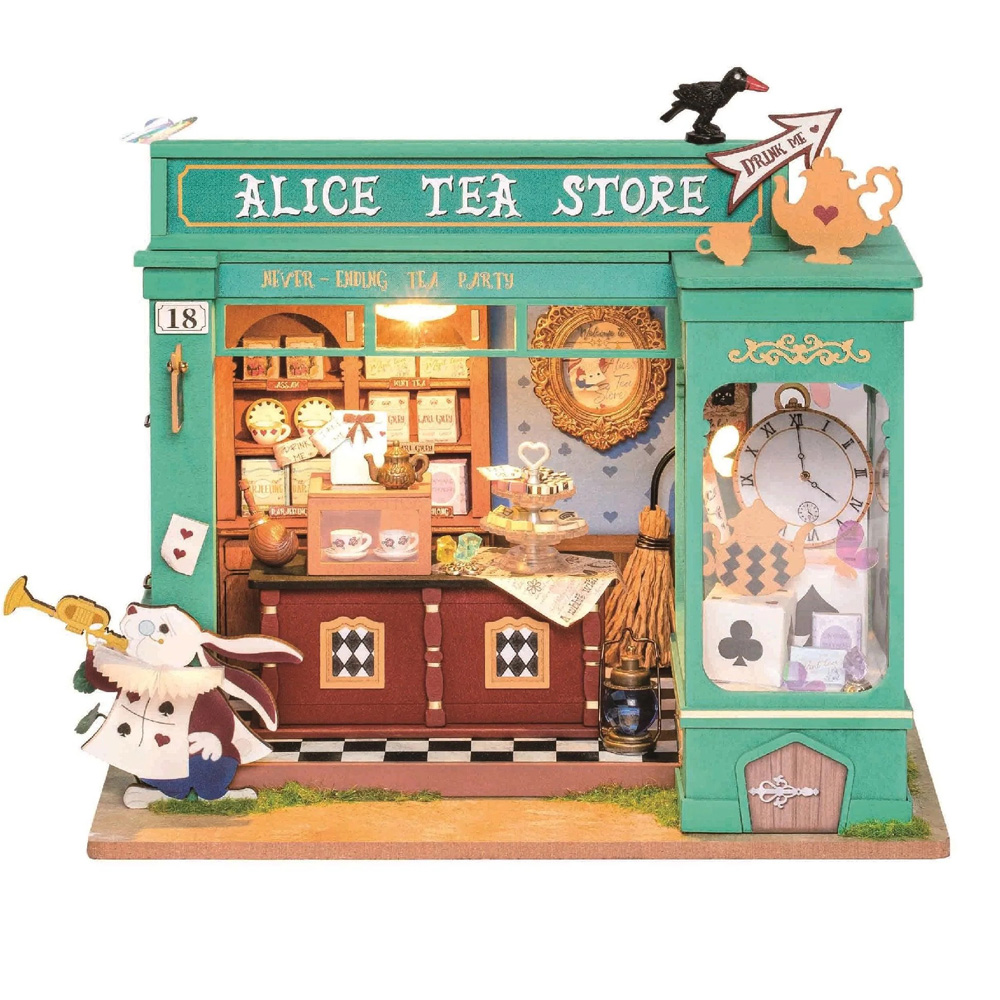 Alice's Tea Store DIY Mini House Kit