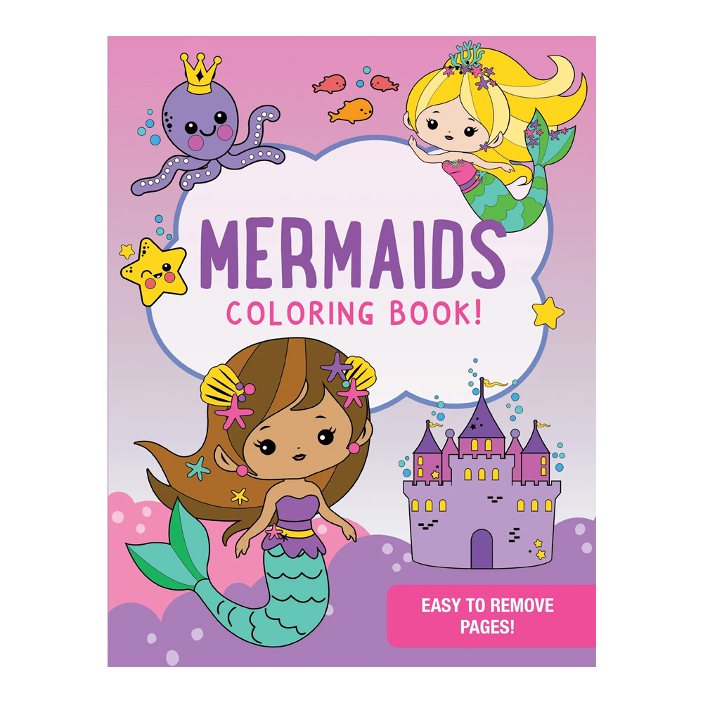 Mermaids Coloring Book