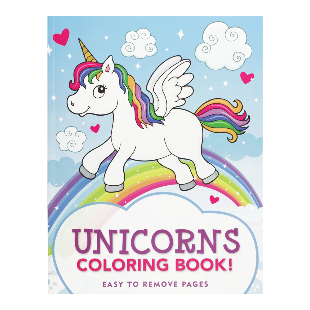 Unicorns Coloring Book