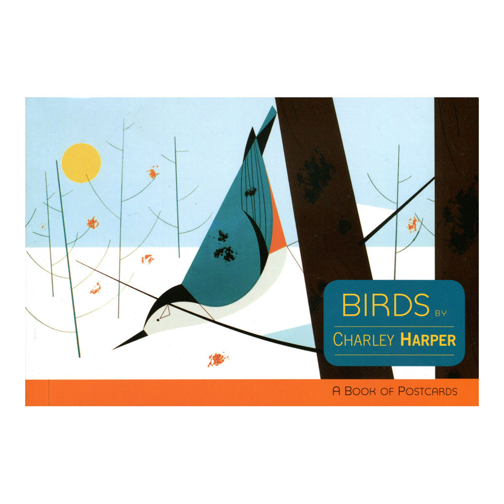 Postcard Book Charley Harper Birds