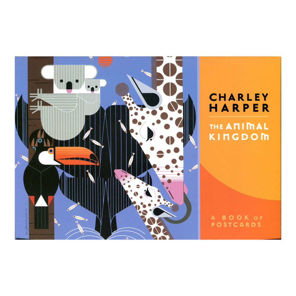 Postcard Book Charley Harper Animals