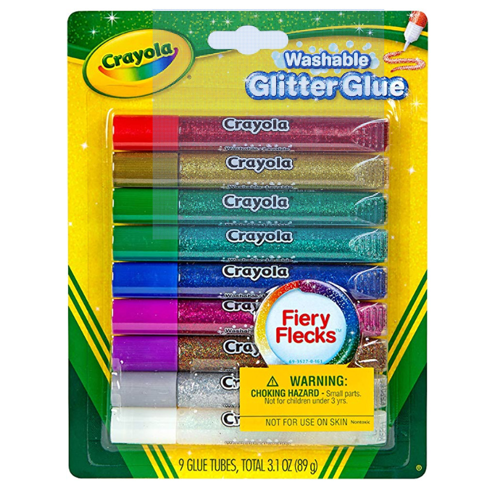 Crayola Glitter Glue Set Of 9