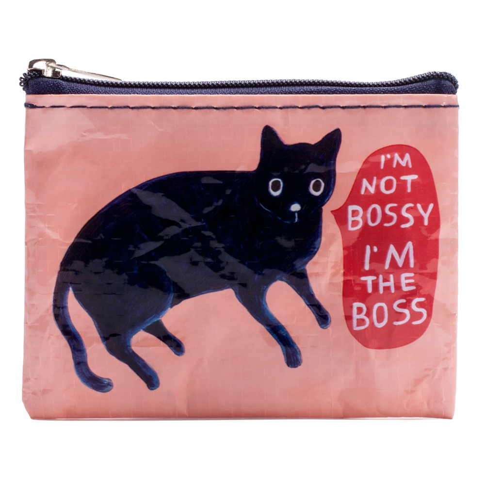 Blue Q Coin Purse I'm Not Bossy
