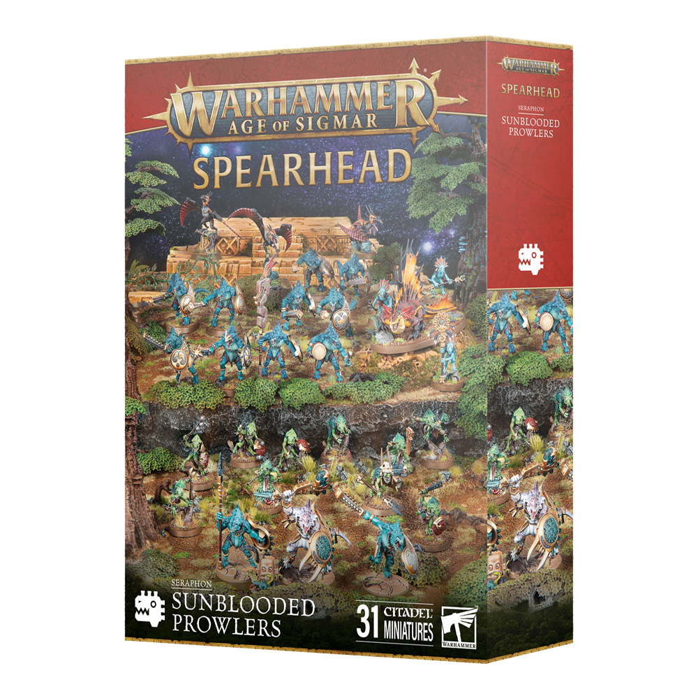 Spearhead: Seraphon Sunblooded Prowlers