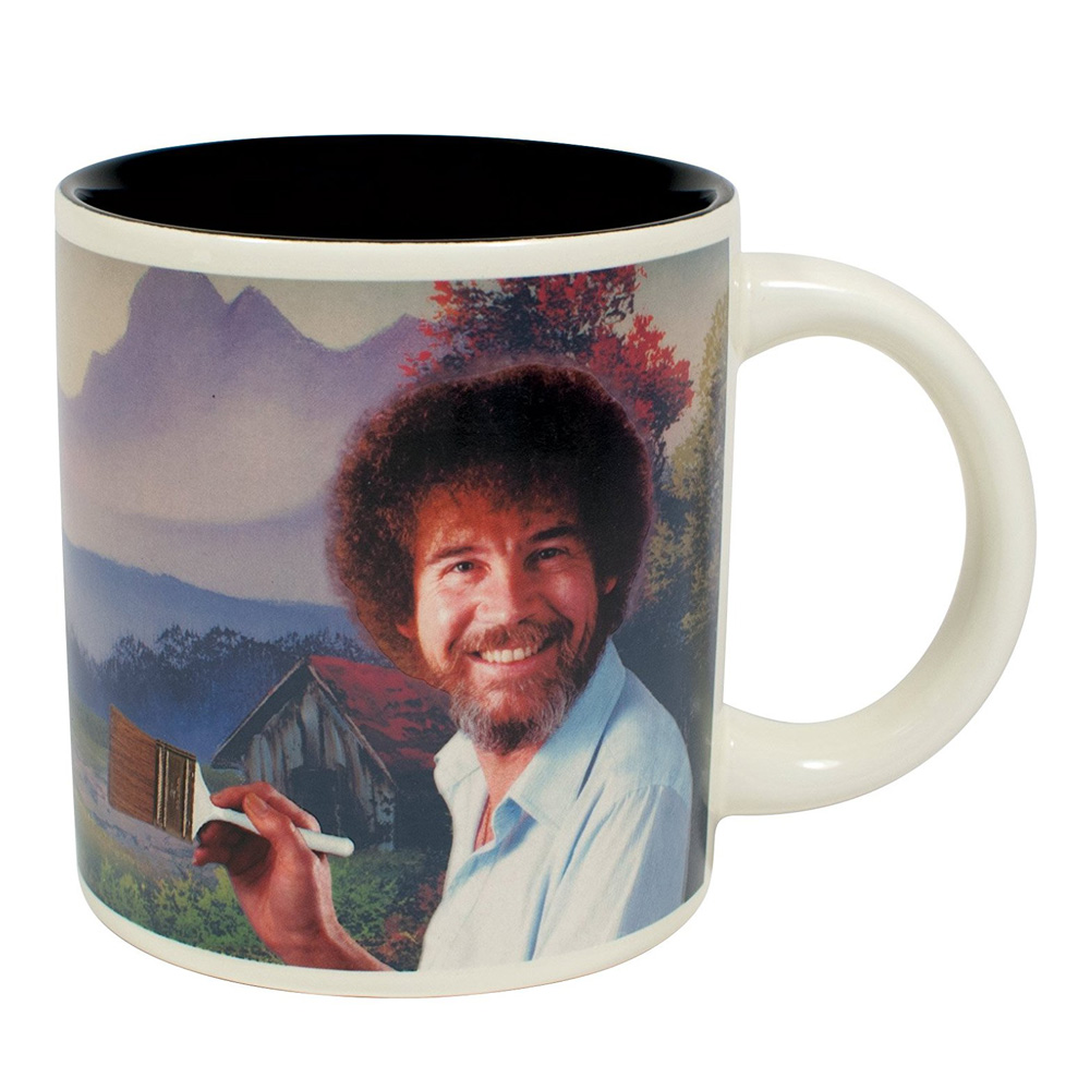 Coffee Mug: Bob Ross Self-Painting