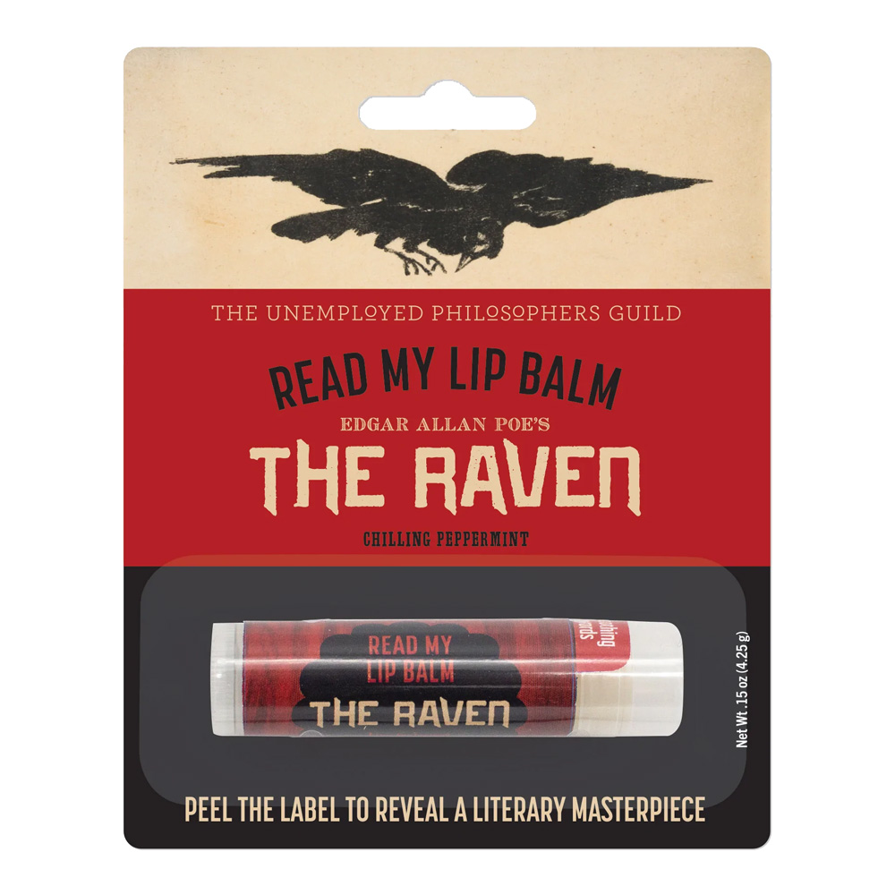 Lip Balm: Edgar Allen Poe's The Raven