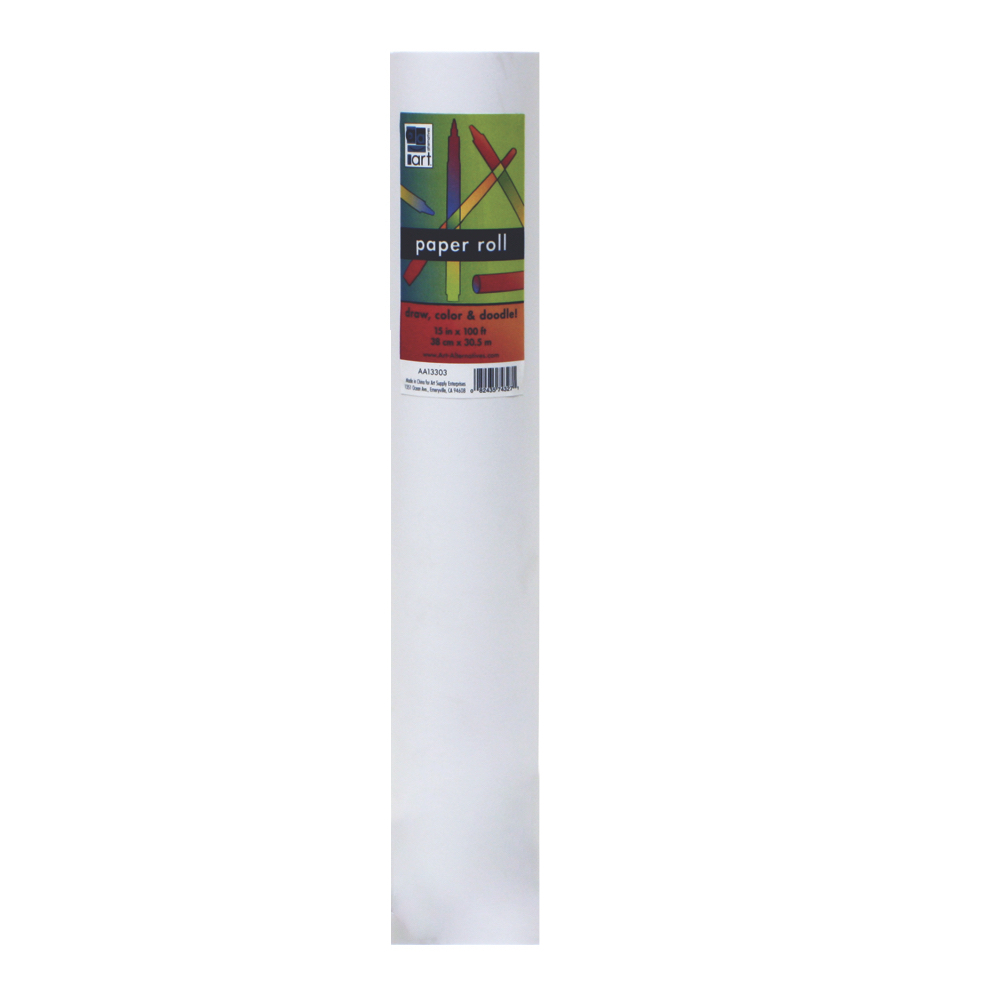 Childrens Easel Paper Roll 15In X 100 Ft