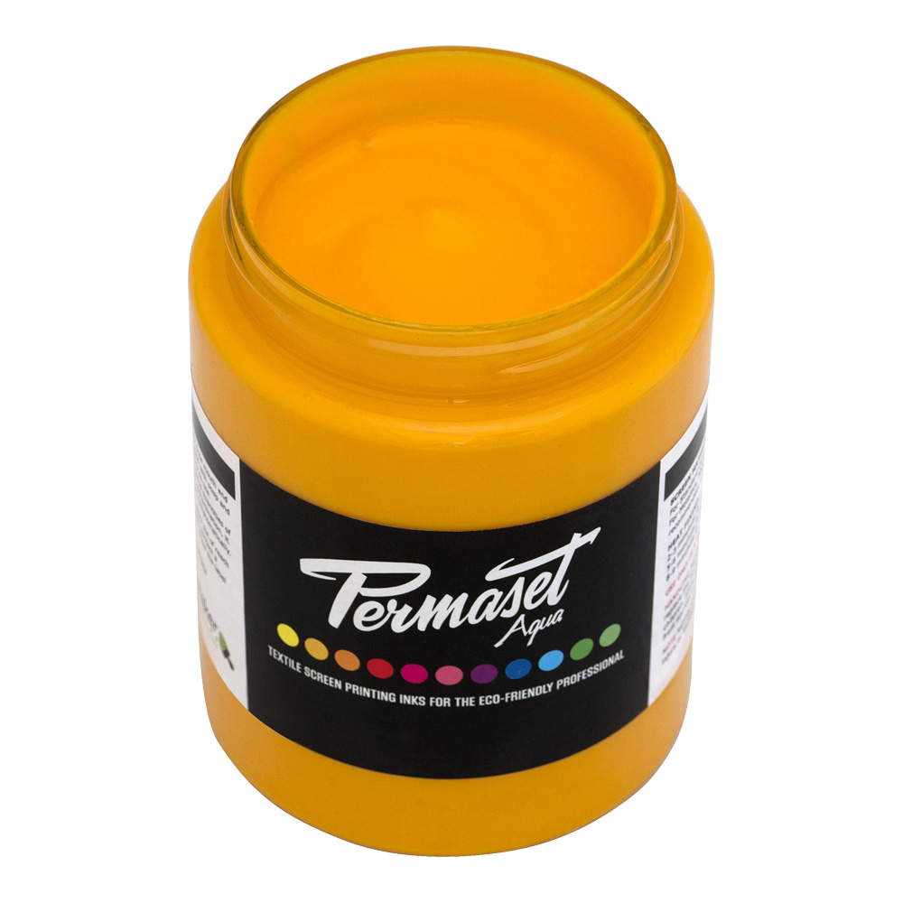 Permaset Aqua Fabric Ink 300ml Yellow R