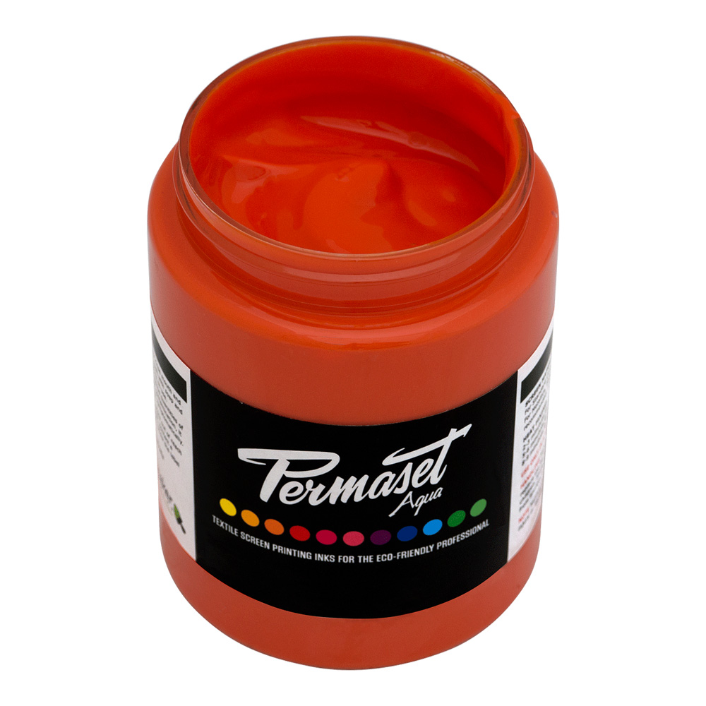 Permaset Aqua Fabric Ink 300ml Orange R