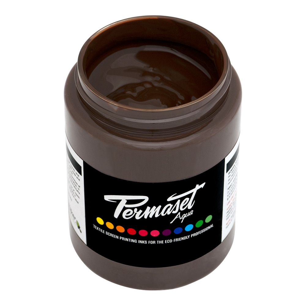 Permaset Aqua Fabric Ink 300ml Brown R