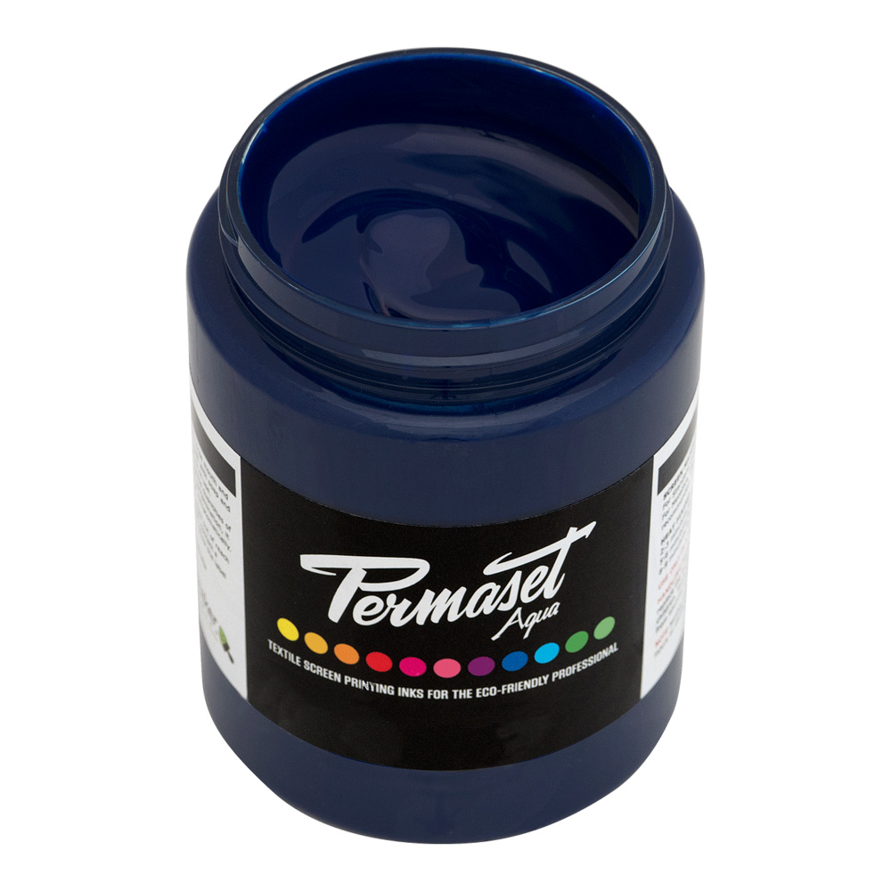 Permaset Aqua Fabric Ink 300ml Junior Navy