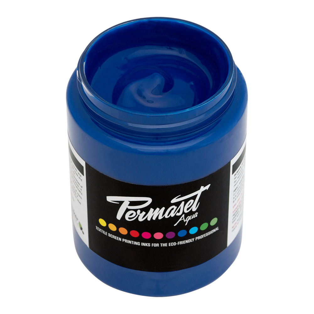 Permaset Aqua Fabric Ink 300ml Blue B