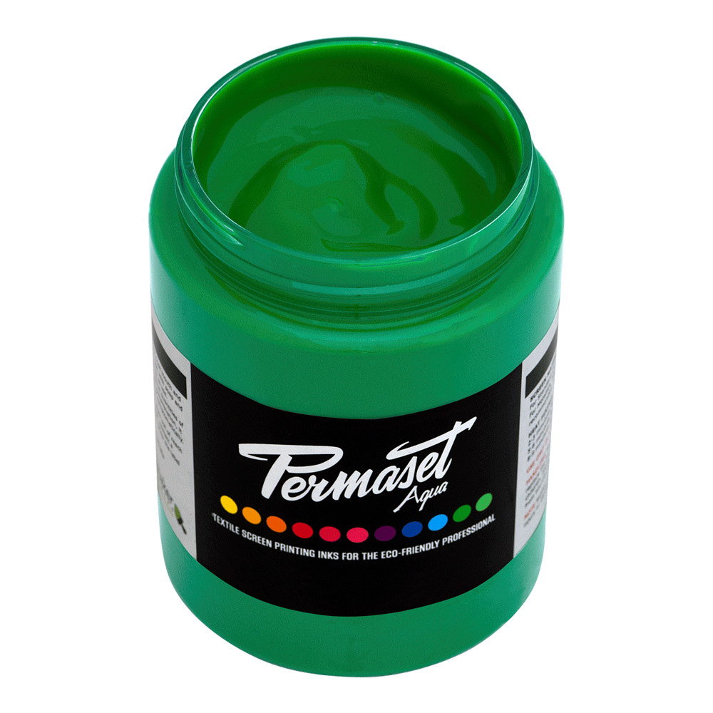 Permaset Aqua Fabric Ink 300ml Mid Green