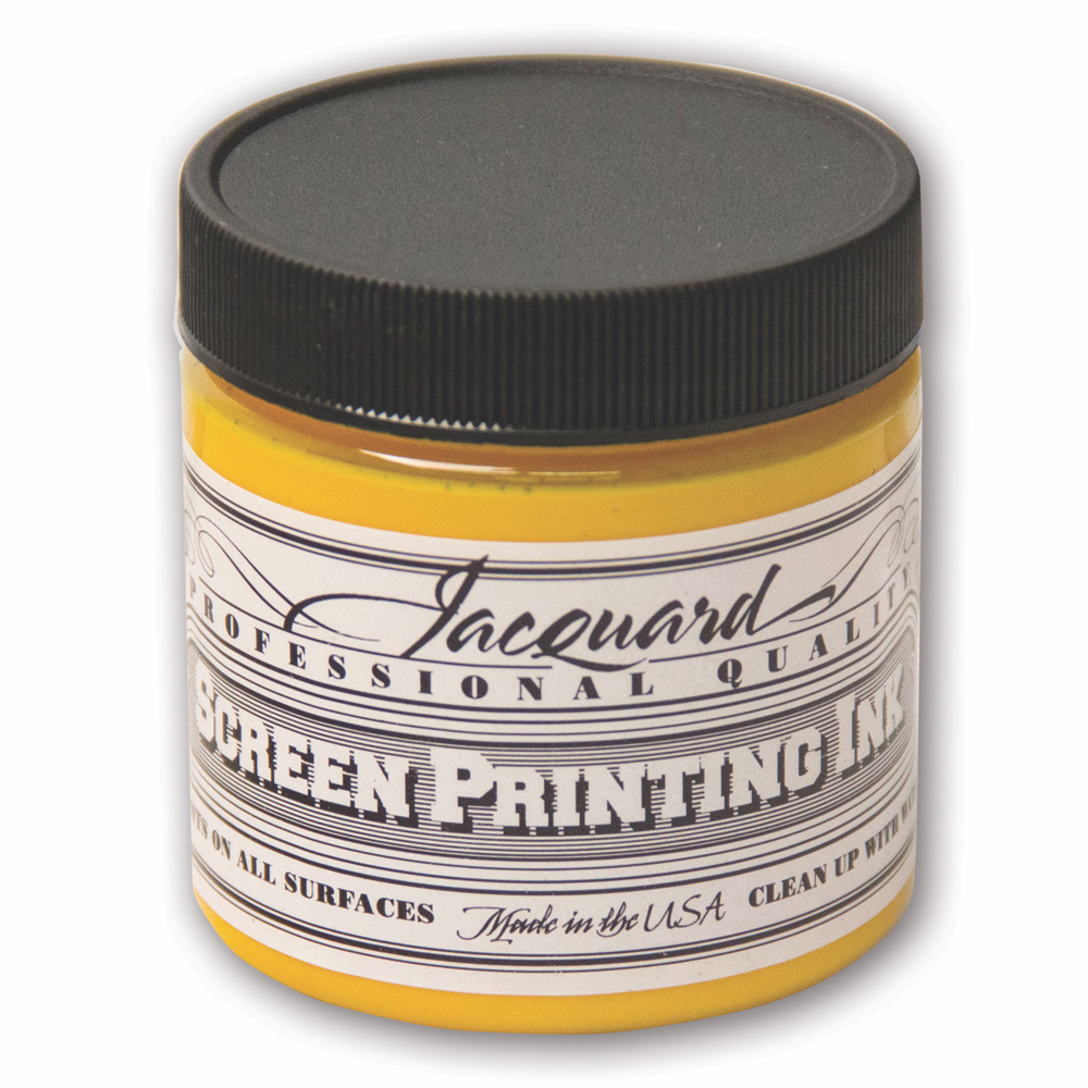 Jacquard Screen Ink 4oz Yellow