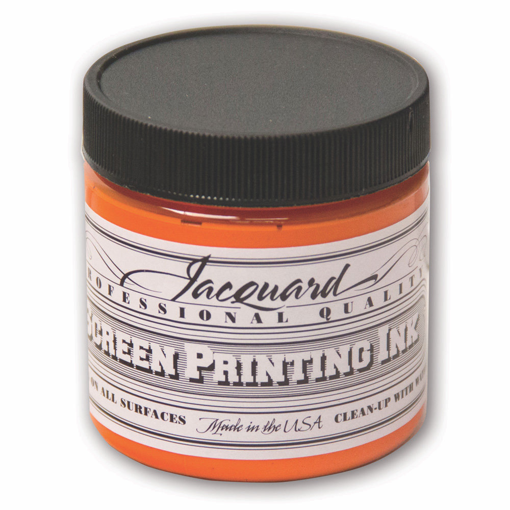 Jacquard Screen Ink 4oz Orange