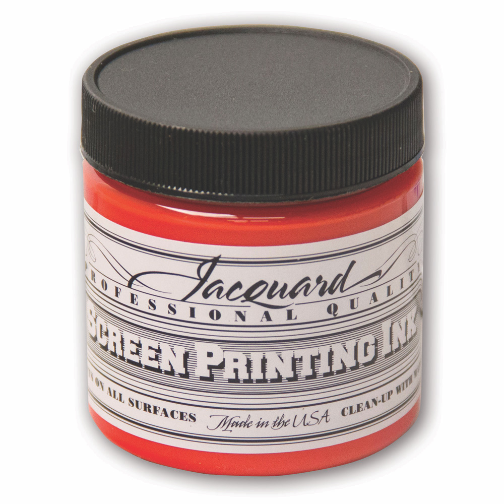 Jacquard Screen Ink 4oz Scarlet