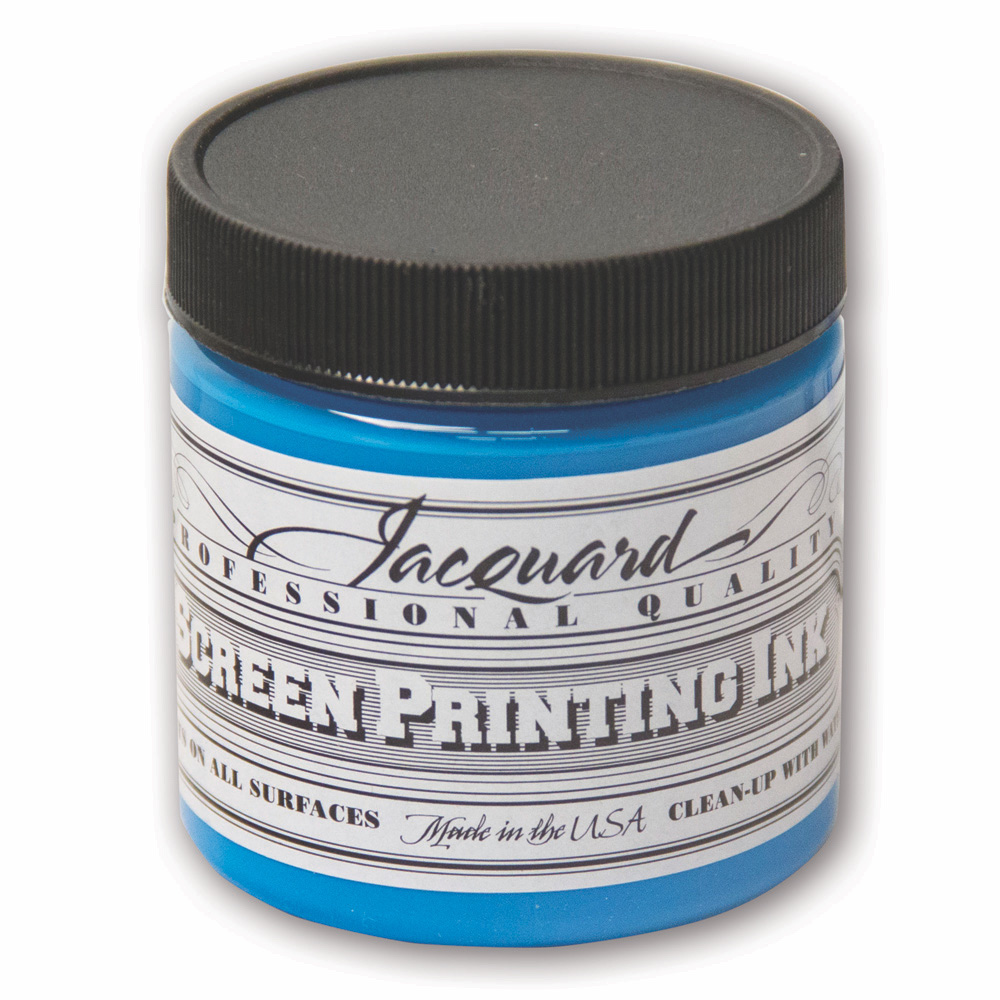 Jacquard Screen Ink 4oz Sky Blue