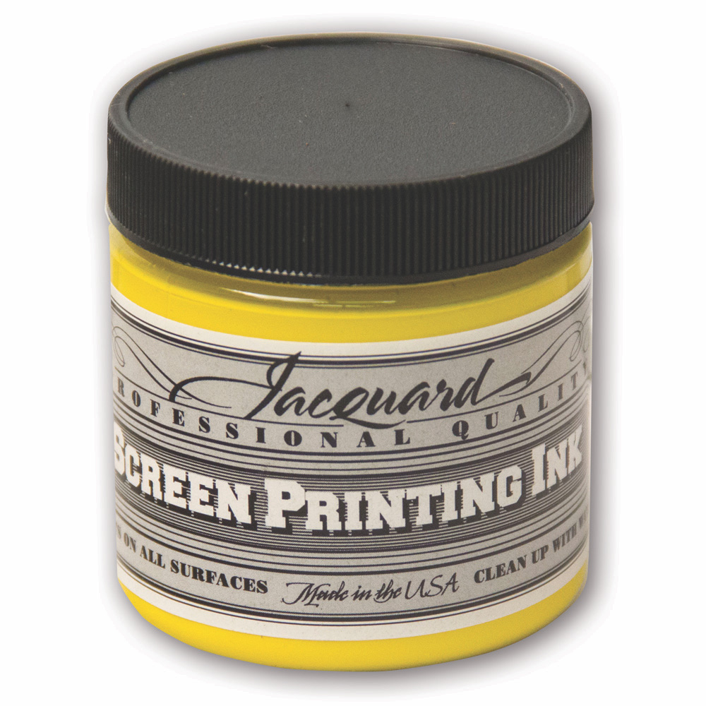 Jacquard Screen Ink 4oz Opaque Yellow