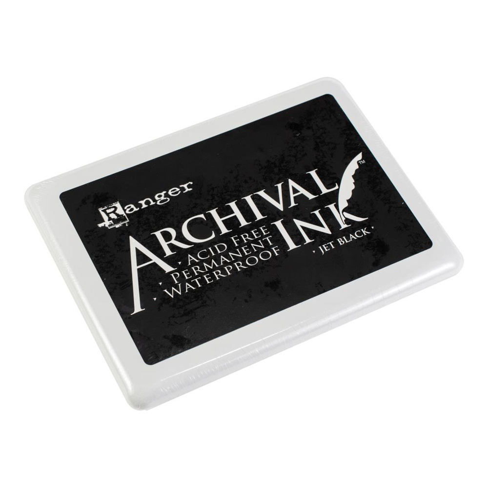 Ranger Archival Ink Pad Jumbo Jet Black