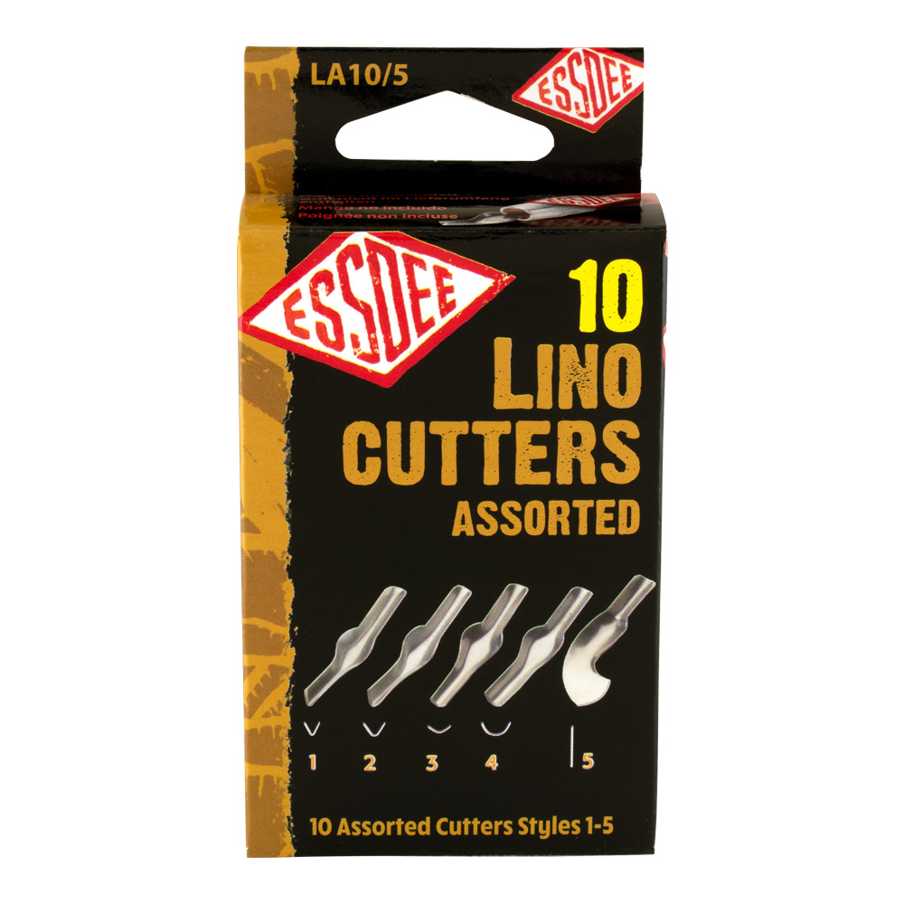 Essdee Lino Cutters Sizes 1-5 Box of 10