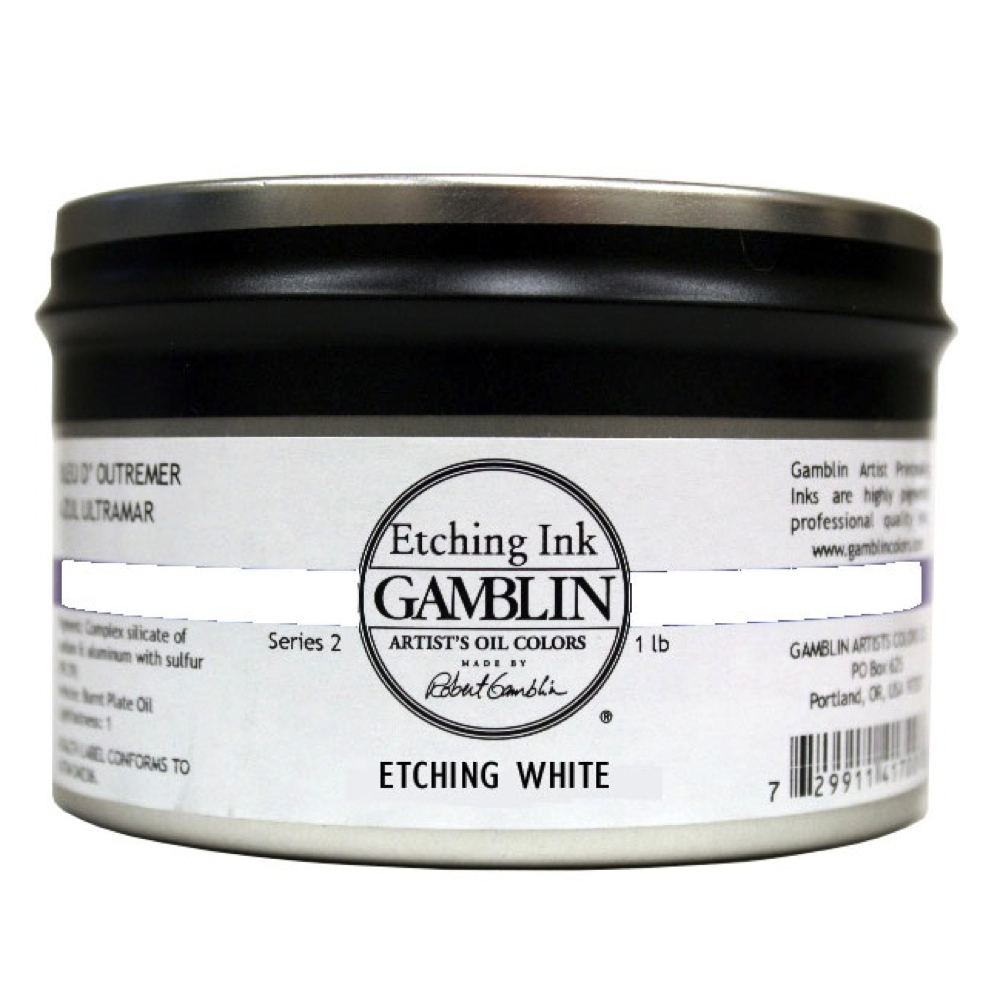 Gamblin Etching Ink Etching White 1 Lb