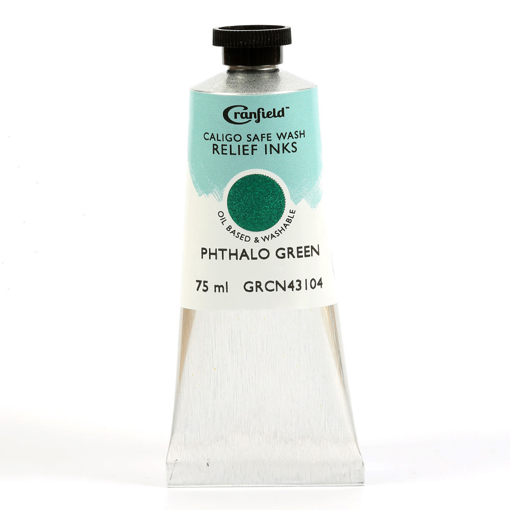 Cranfield Caligo Relief Ink 75ml Phthalo Gree