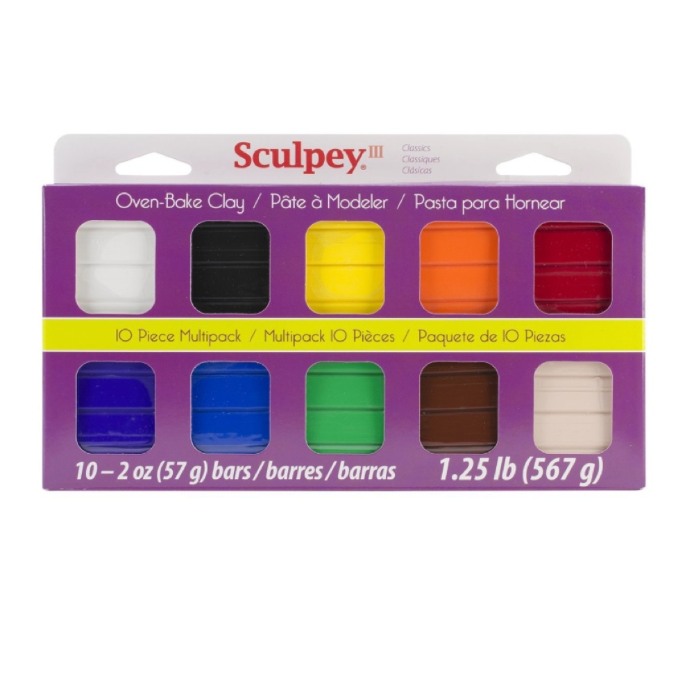 Sculpey III Multipack Basic Colors