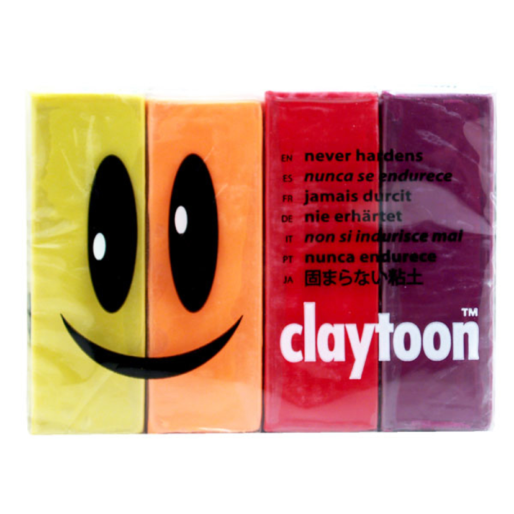 Claytoon Set Hot Colors 18157