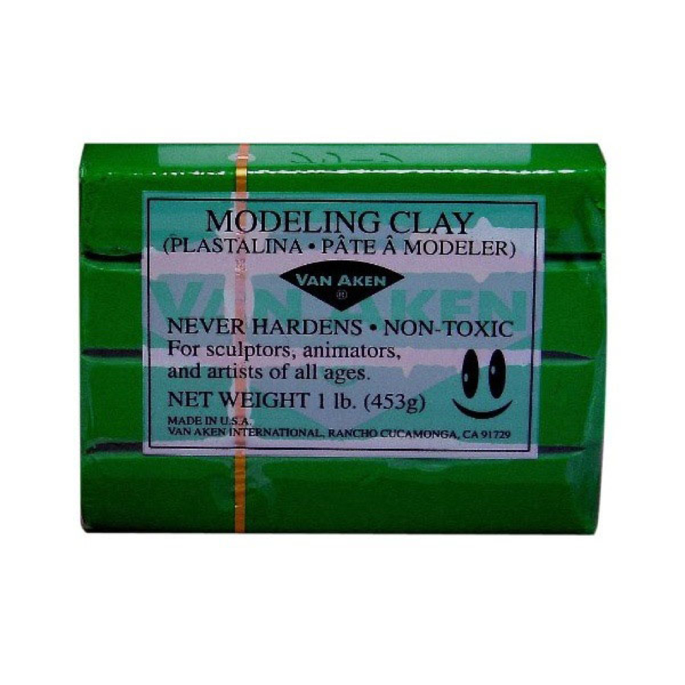 Van Aken Modeling Clay 1 Lb Green