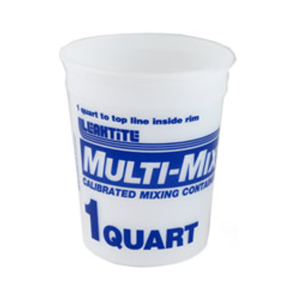 Multi-Mix Plastic Container 1 Qt.