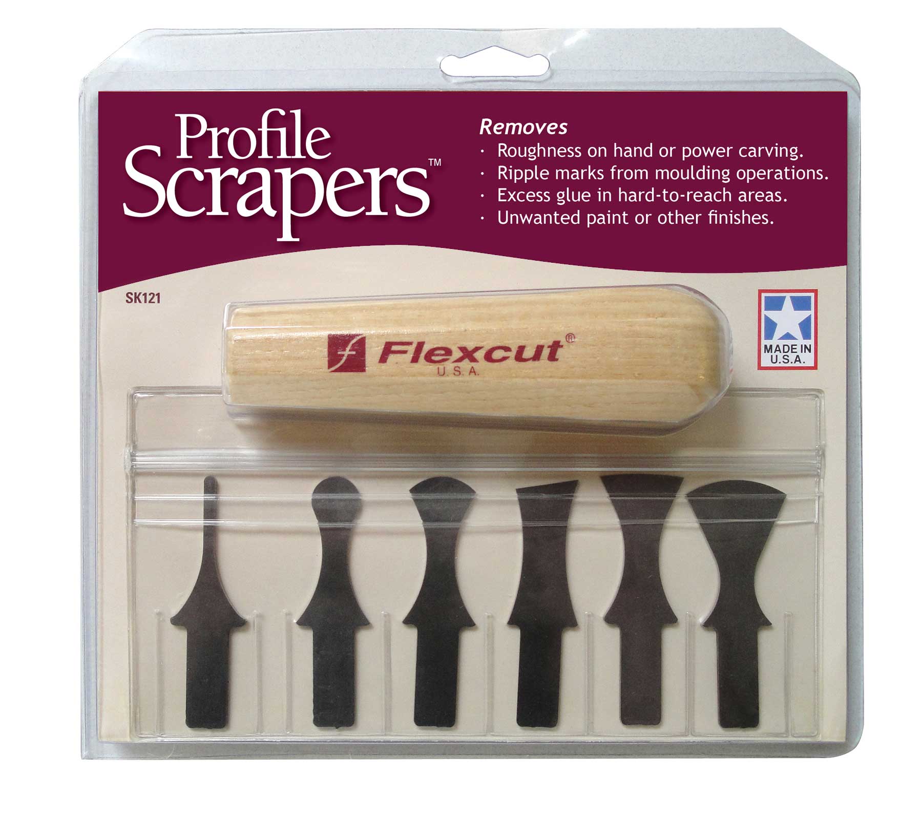 Flexcut Profile Scraper Set