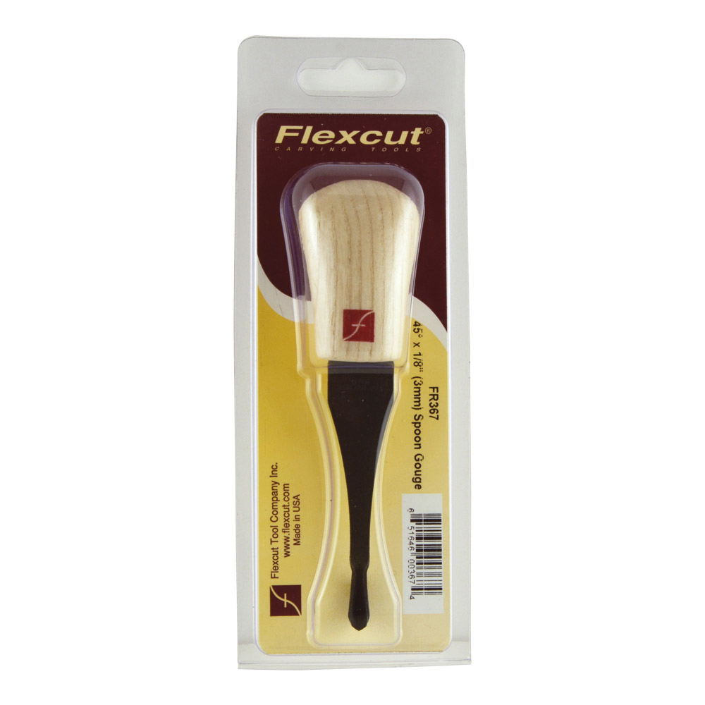 Flexcut 45 Degree Palm Spoon X 1/8