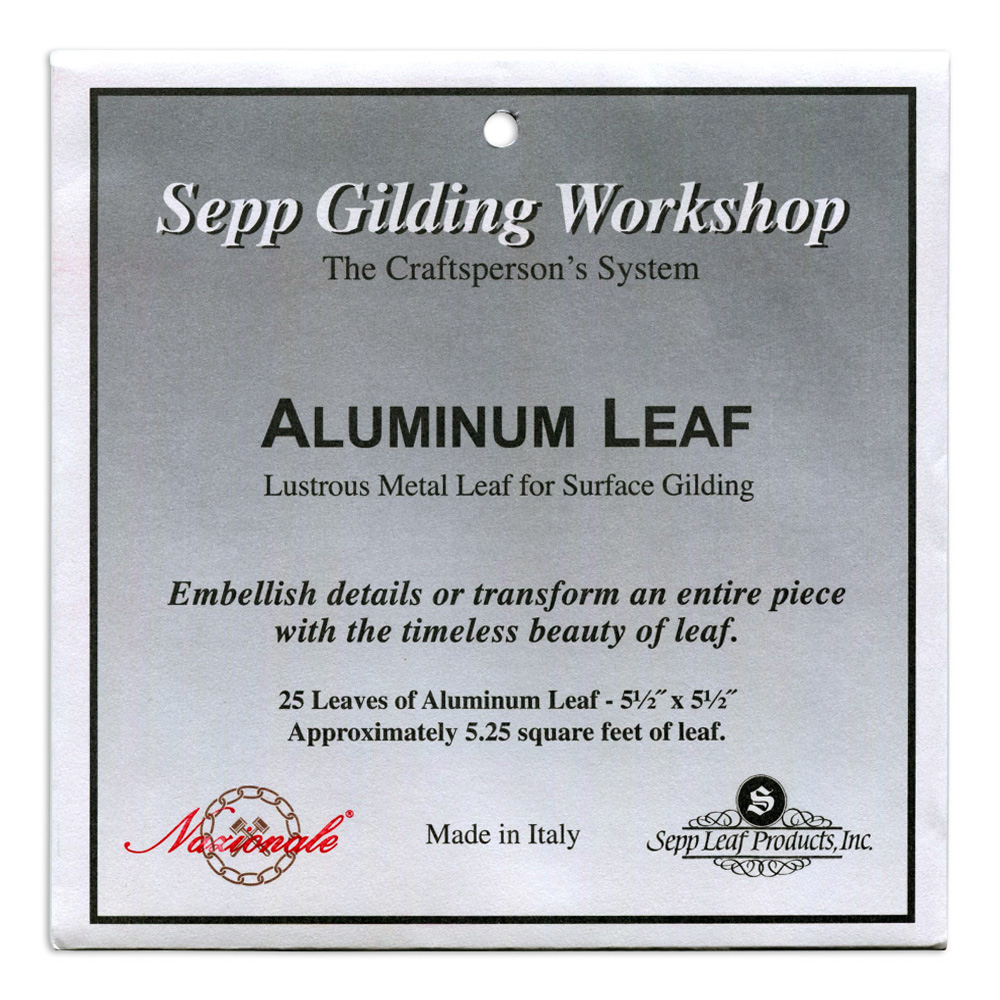 Sepp Aluminum Leaf Book Of 25