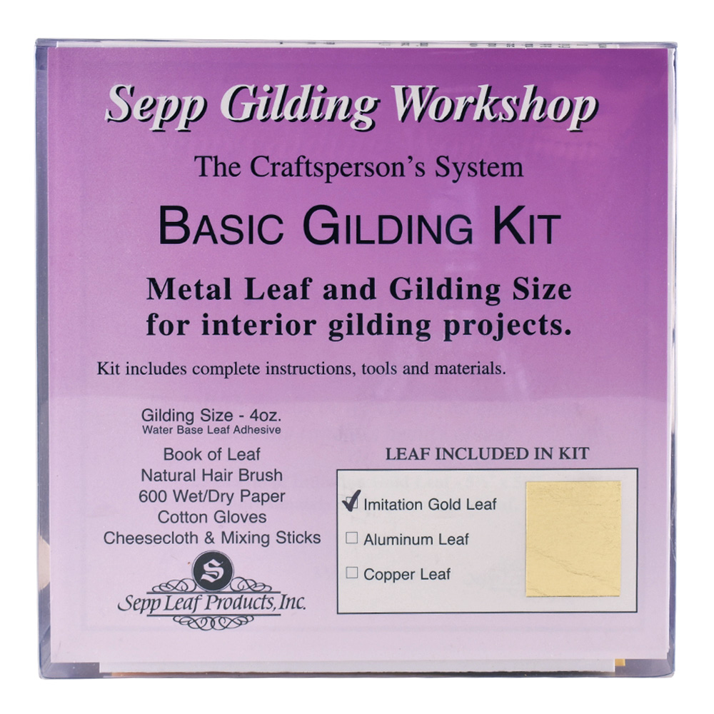 Sepp Basic Gilding Kit - Imitation Gold Leaf
