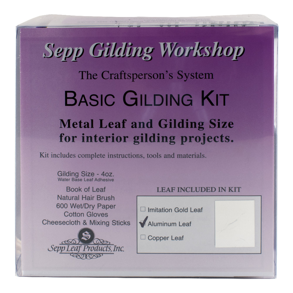 Sepp Basic Gilding Kit - Aluminum Leaf
