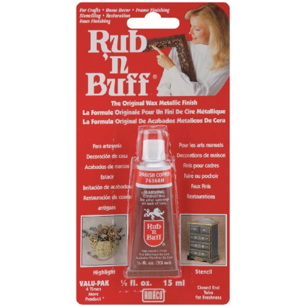 Rub N' Buff 1/2 Oz Spanish Copper