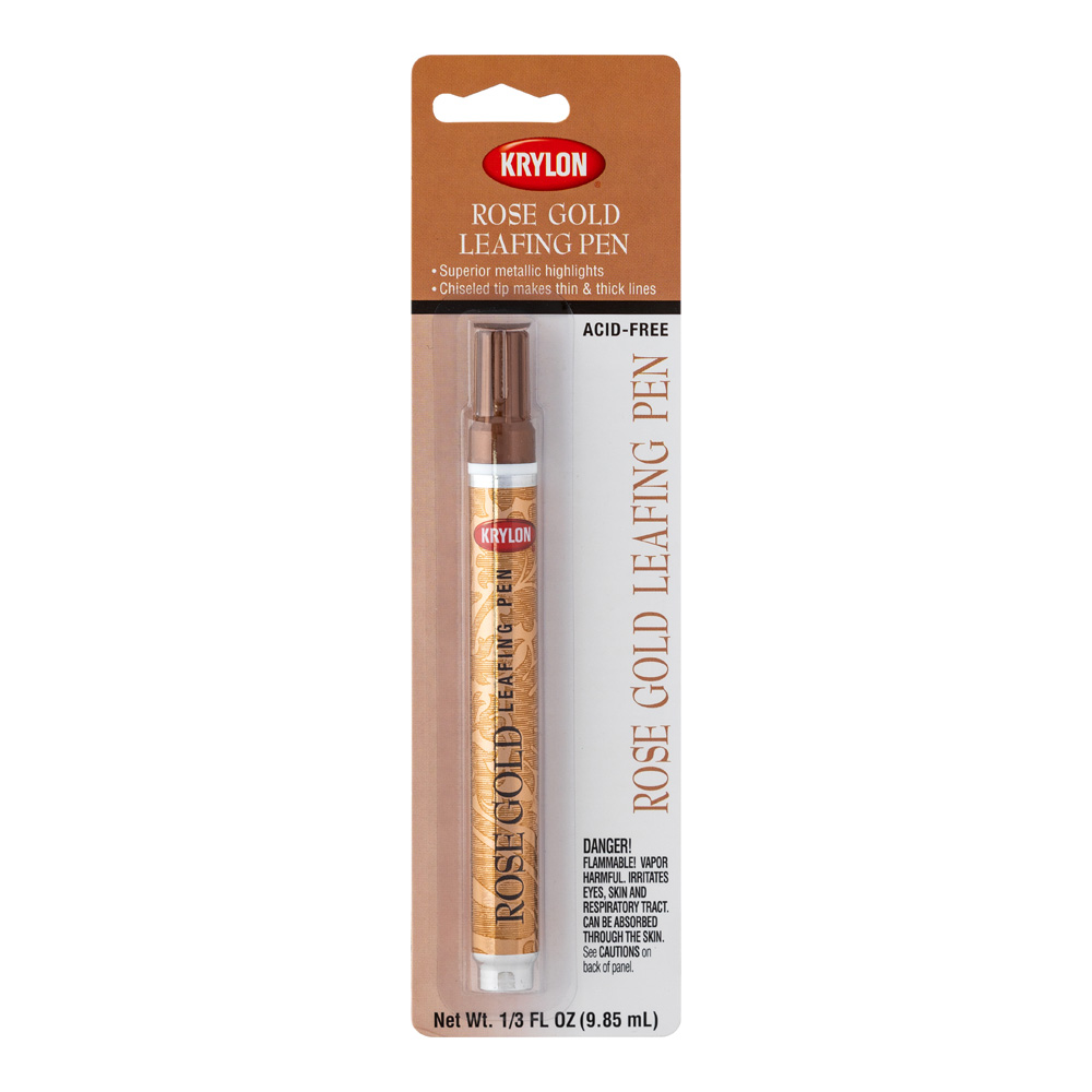 Krylon Leafing Pen Rose Gold 1/3 fl oz