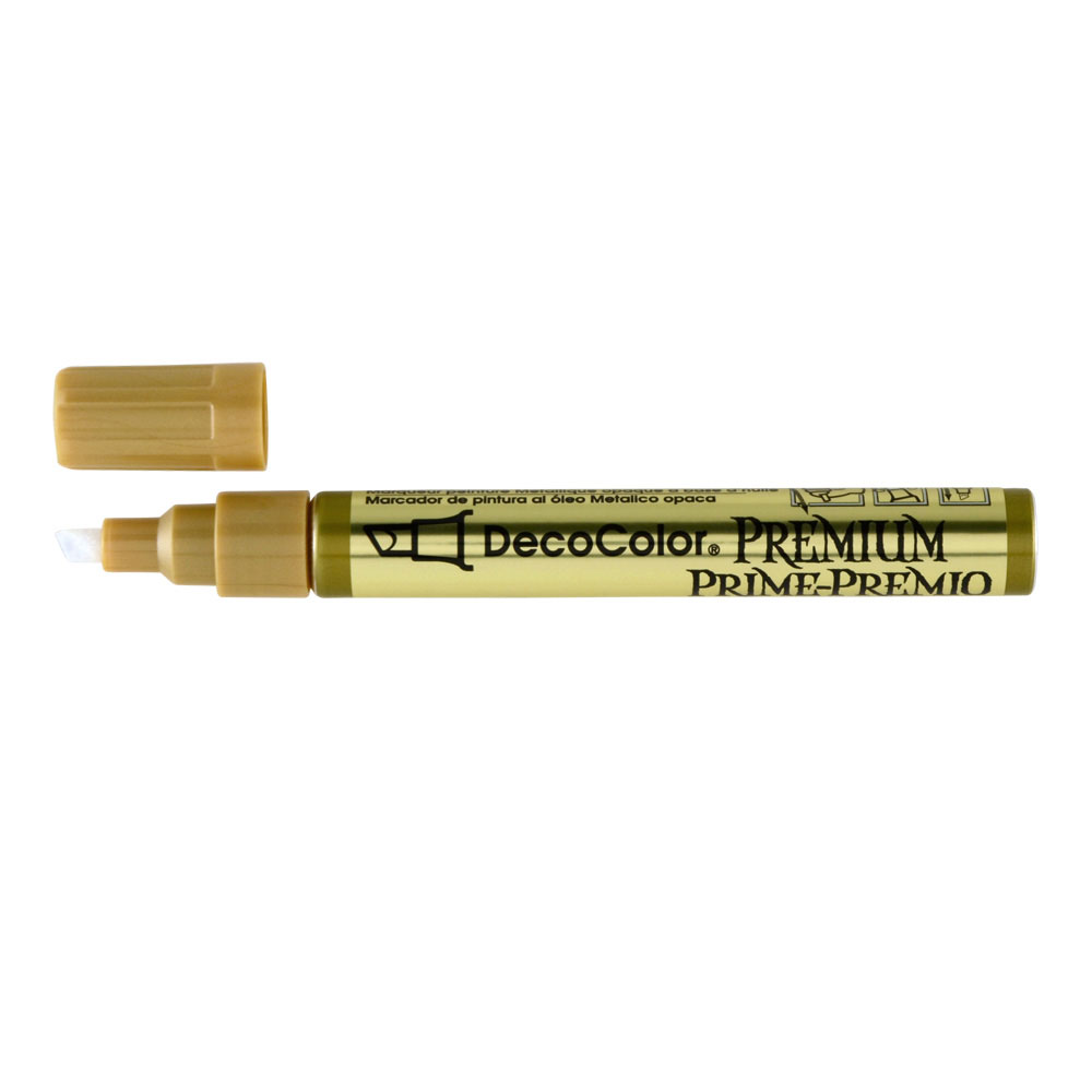 DecoColor Premium Chisel Tip Marker Gold