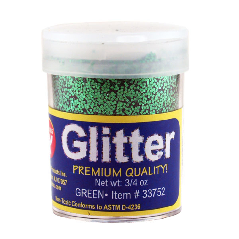 Glitter 3/4 Oz Green