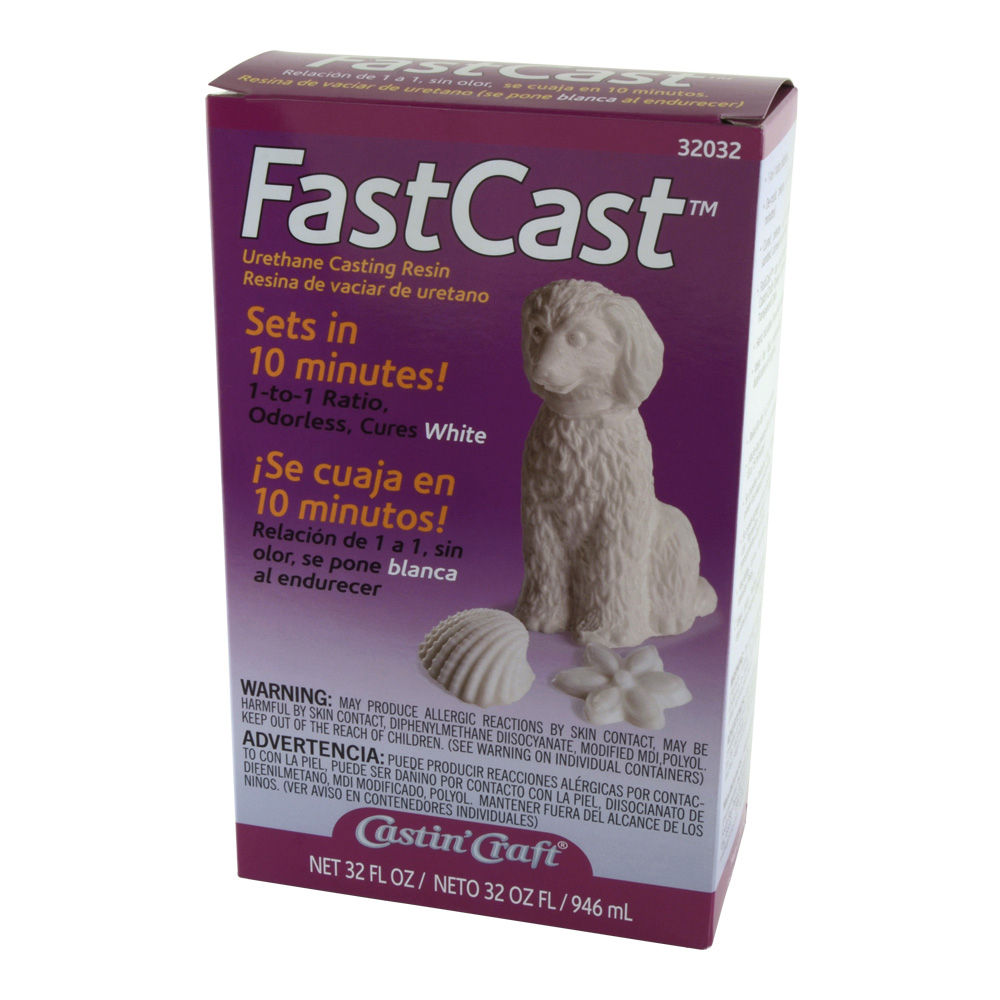 FastCast Urethane Casting Resin 32 oz Kit