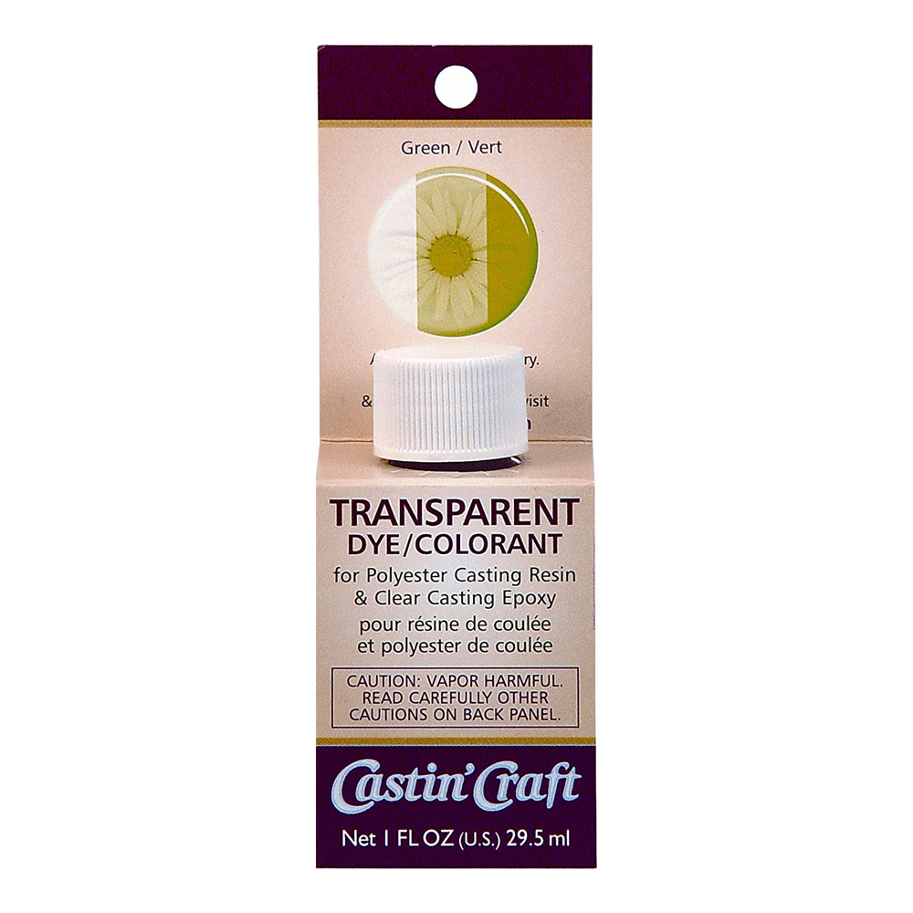 Castin' Craft 1 Oz Transparent Dye Green