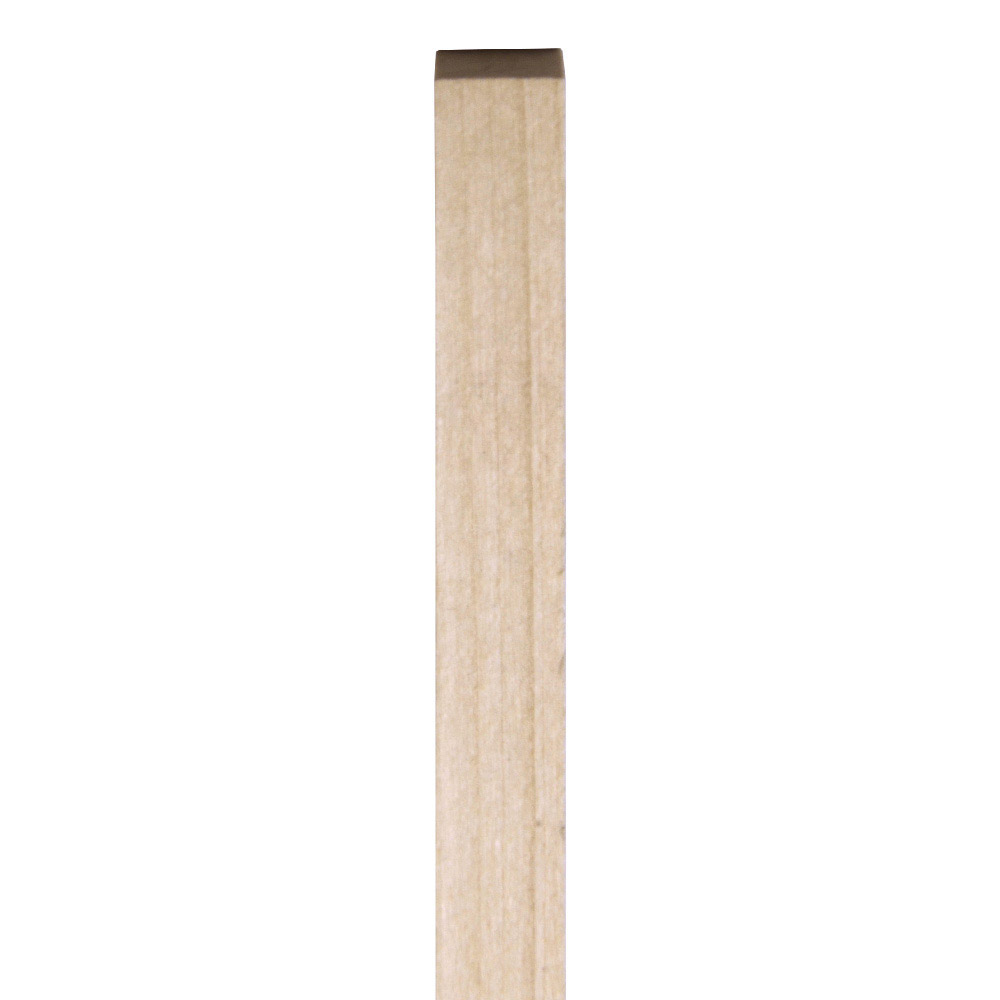 Basswood 24 X 3/8 X 3/8